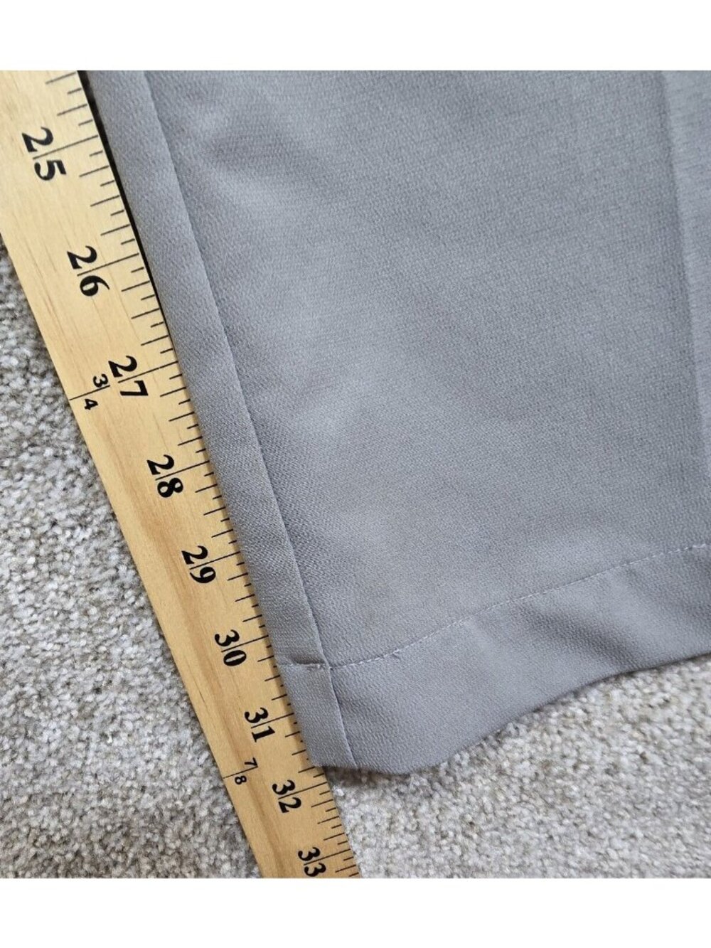 Golf Pants Cutter & Buck CB DryTec Gray Lightweight Pockets Comfort Men's 38x32 - Picture 11 of 11